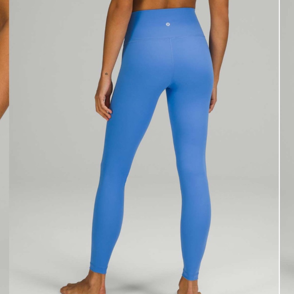 Lululemon Leggings Blue Nile Wunder Under High Rise 28 inch Full on Luxtreme